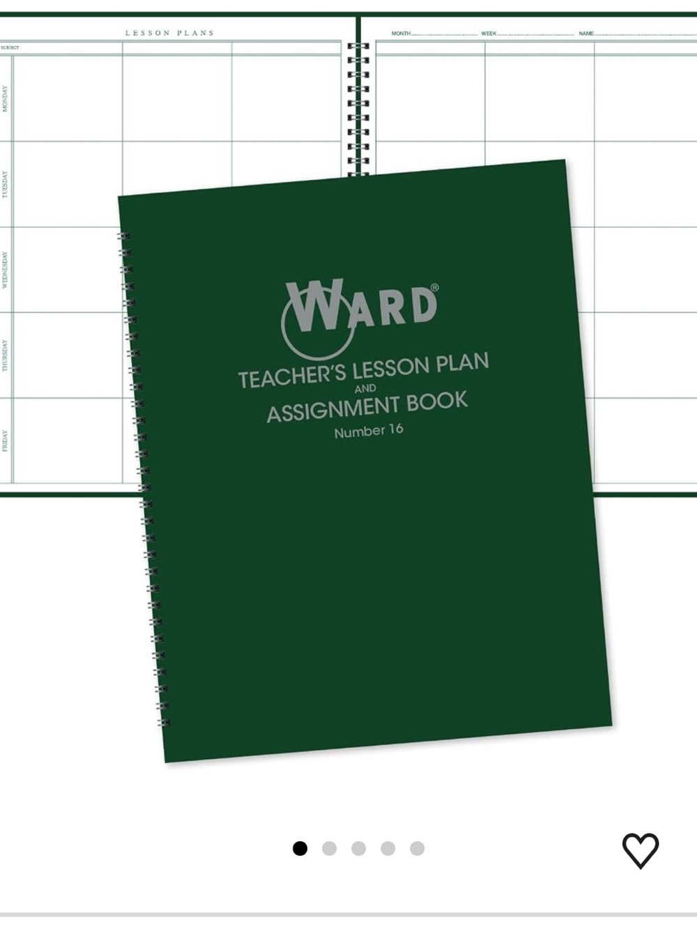 Ward 6 Period Teacher Lesson Plan/Assignment Book
(44 Weeks) new